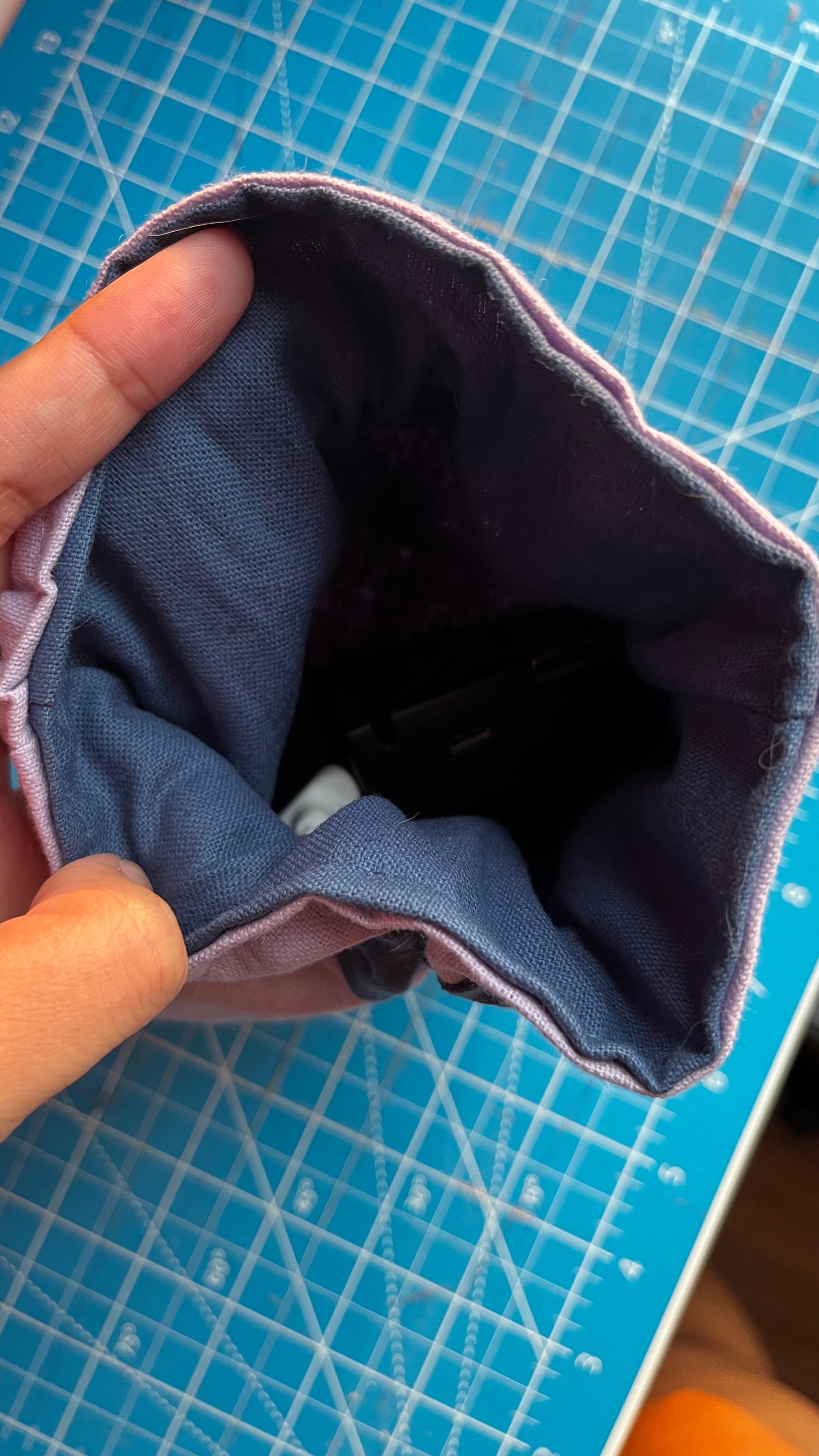 Rectangular Drawstring Pouch
