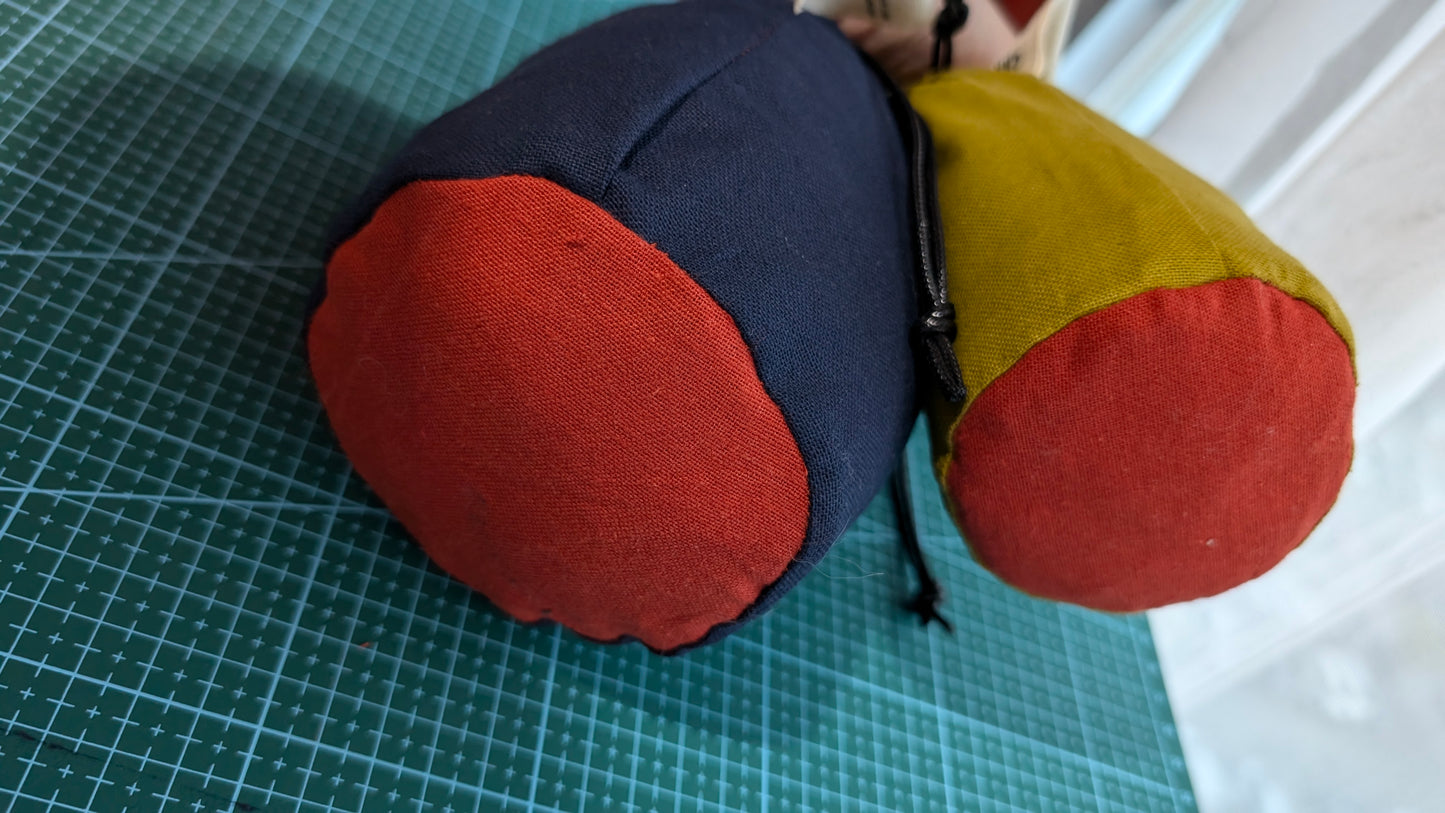 Rounded Drawstring Pouch