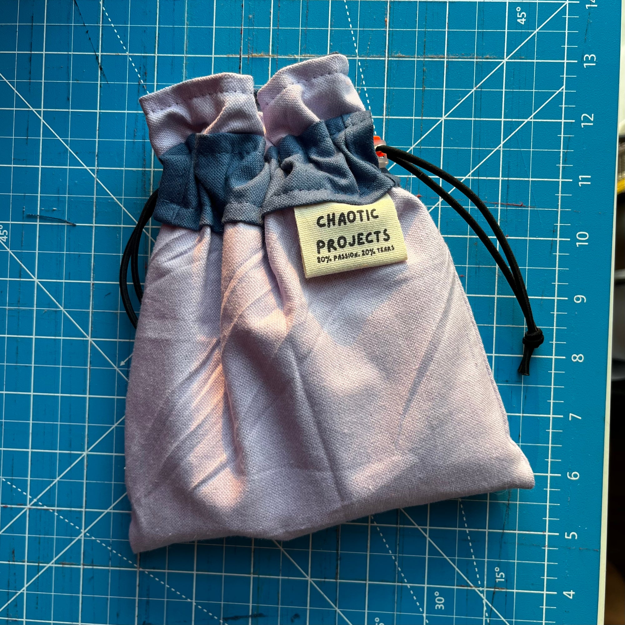 Rectangular Drawstring Pouch