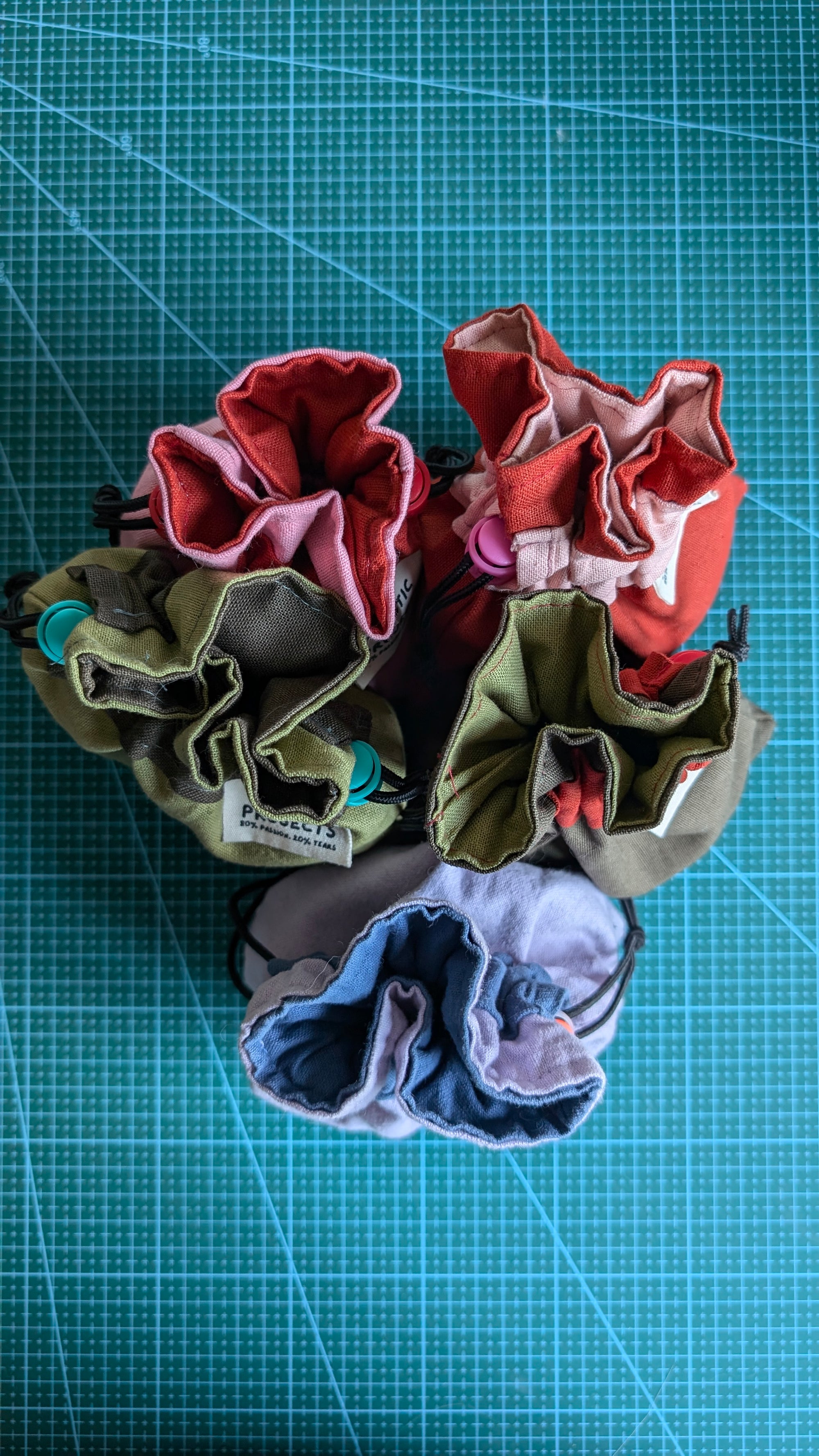 Rectangular Drawstring Pouch