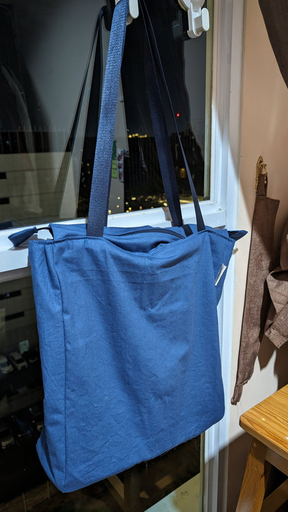 Tote Bag with Zipper