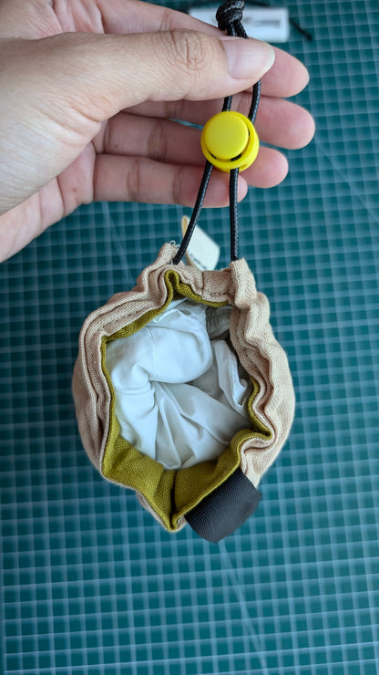 Rounded Drawstring Pouch