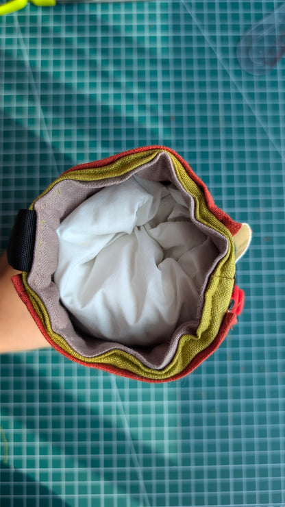 Rounded Drawstring Pouch